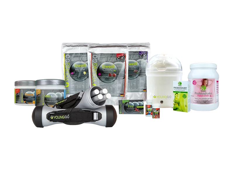 YoungGo produktsammlung ohne Energy